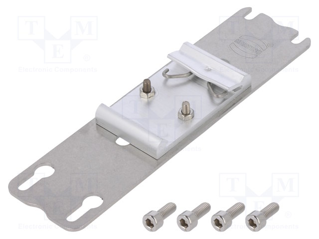 DIN-rail mounting holder
