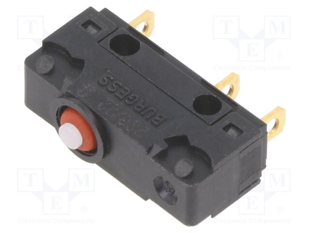 Microswitch SNAP ACTION; 5A/250VAC; without lever; SPDT; ON-(ON)