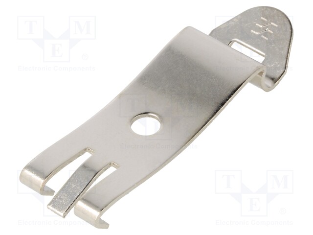 Fixation snap lock; Width: 14mm; TS35