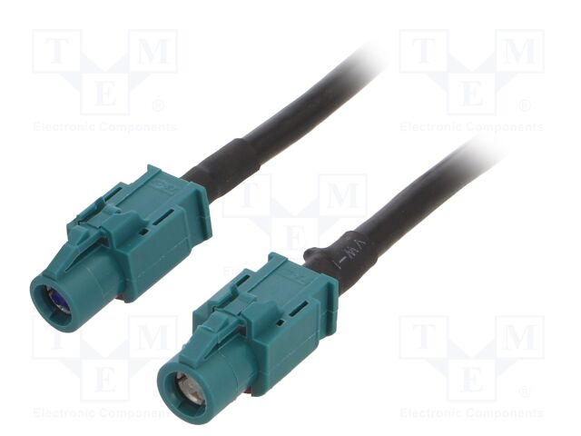 Aux adapter; Fakra; Fakra HSD plug,both sides; with lead; 1m