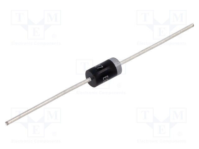 Diode: rectifying; THT; 50V; 5A; Package: reel,tape; GP20; 50ns