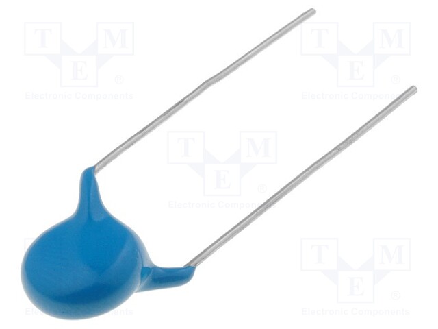 Capacitor: ceramic; Y2; 2.2nF; 250VAC; Y5V; ±20%; THT; 7.5mm; 2.5kV