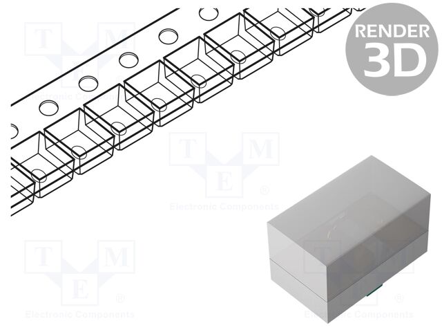 LED; SMD; 0201; red; 0.65x0.38x0.36mm; 110°; 1.8÷2.4V; 5mA; λd: 621nm