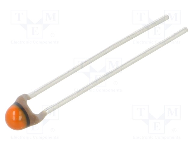 NTC thermistor; 10kΩ; THT; 3977K; -40÷125°C; 500mW