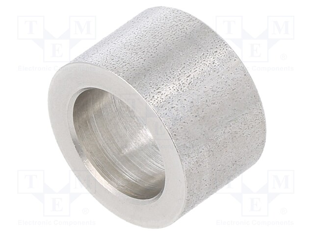 Spacer sleeve; 10.5mm; cylindrical; stainless steel; Øint: 16mm