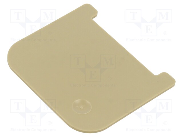 Separating plate; beige; Width: 1.5mm