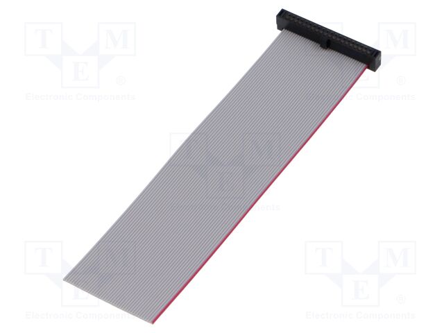 Ribbon cable with IDC connectors; Tape ph: 0.64mm; 101.6mm