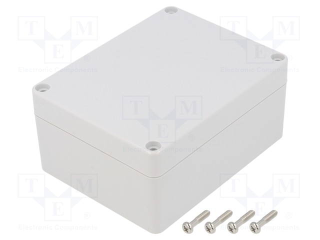 Enclosure: multipurpose; X: 90mm; Y: 115mm; Z: 55mm; polycarbonate