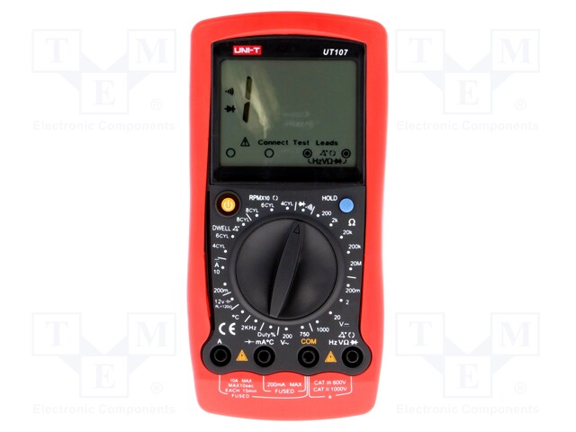 Digital multimeter; LCD (1999); VDC: 200m/2/20/200/1000V