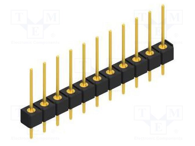 Connector: pin strips; pin header; male; PIN: 11; 2.54mm; THT; 1x11
