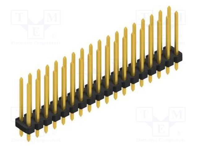 Connector: pin strips; pin header; male; PIN: 36; 2.54mm; THT; 2x18