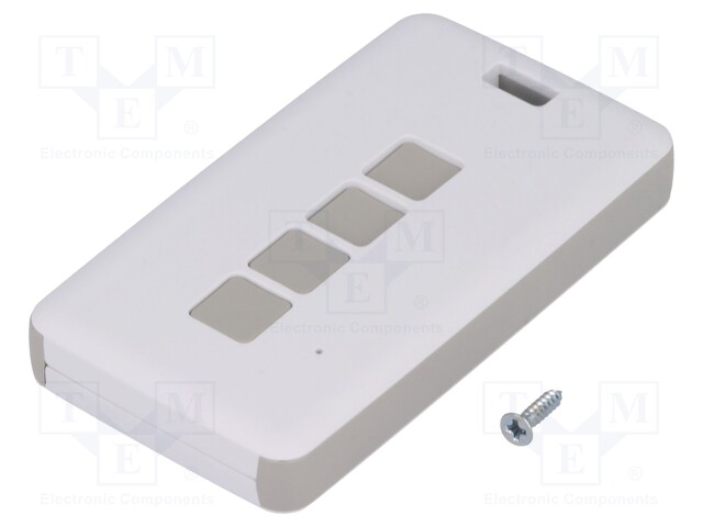 Enclosure: for remote controller; X: 39mm; Y: 71mm; Z: 11mm