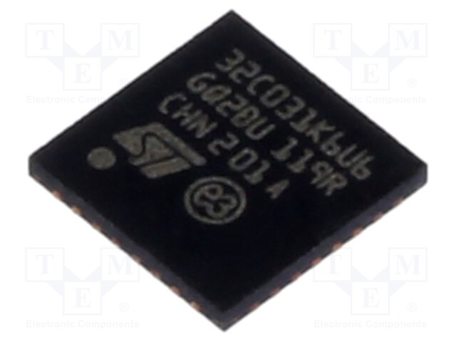 IC: ARM microcontroller; Flash: 32kB; 48MHz; SRAM: 12kB; UFQFPN32