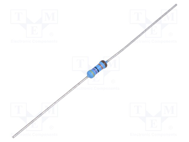 Resistor: thin film; THT; 470kΩ; 600mW; ±5%; Ø2.5x6.5mm; 50ppm/°C