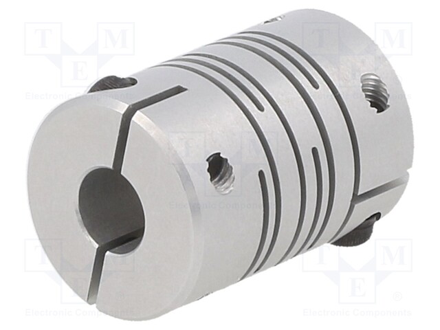 Coupling; Ø: 16mm; Ø1: 16mm; Ø2: 6mm; aluminium