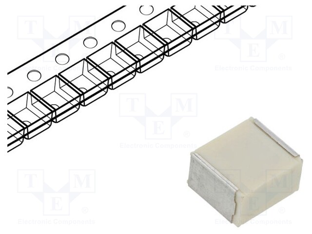 Capacitor: polyester; automobile electronics; 2.2uF; 30VAC; 50VDC