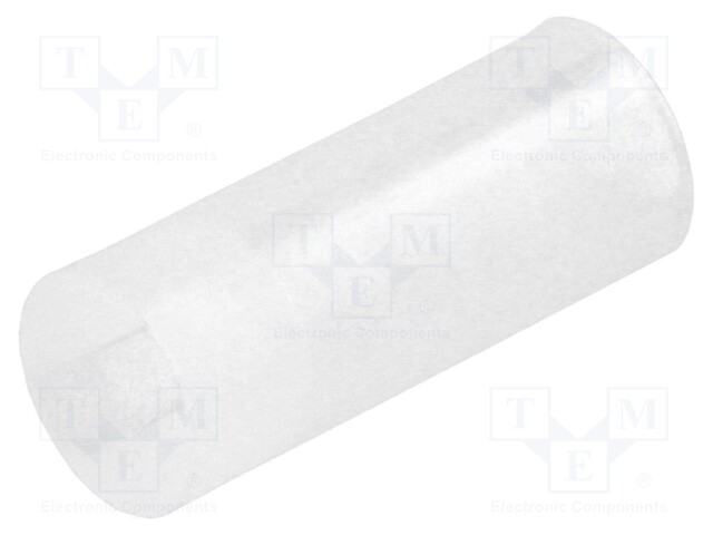 Spacer sleeve; LED; Øout: 4mm; ØLED: 3mm; L: 10mm; natural; UL94V-2