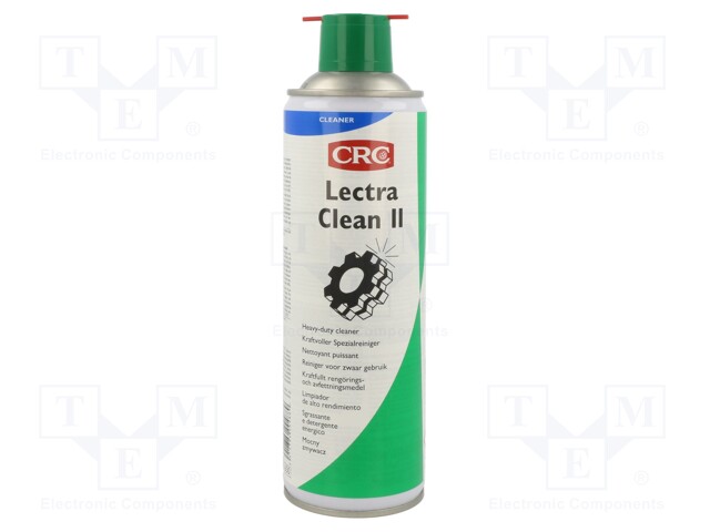 Cleaning agent; Lectra Clean2; 500ml; spray; can; colourless