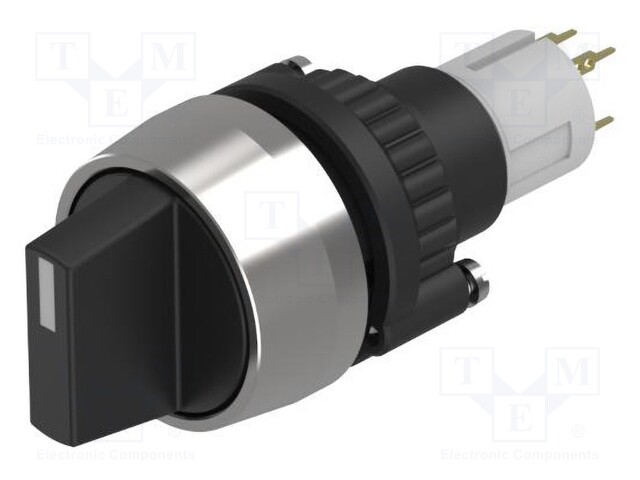 Switch: rotary; Stabl.pos: 1; NO x2; 14; Pos: 2