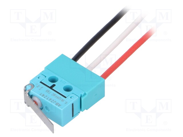 Microswitch SNAP ACTION; with lever; SPDT; 1A/125VAC; 1A/30VDC