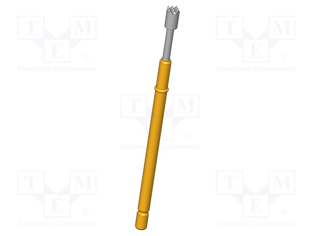 Test needle; Operational spring compression: 4mm; 5A; Ø: 1.8mm