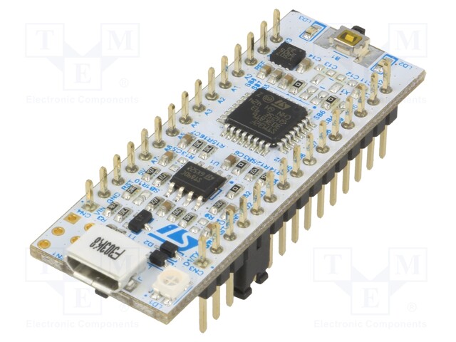 Dev.kit: STM32; STM32F303K8T6; Add-on connectors: 2