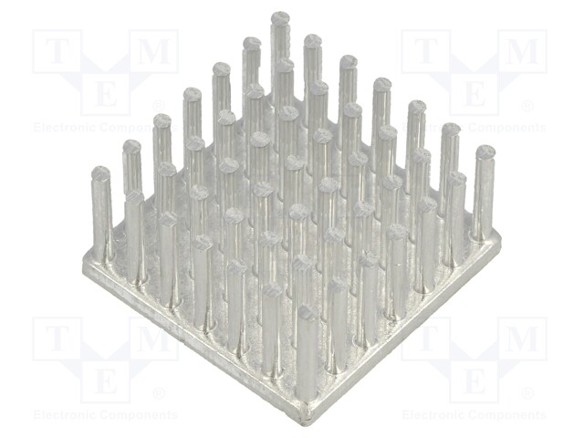 Heatsink; LED; L: 25mm; W: 25mm; H: 12.5mm; 5.3K/W