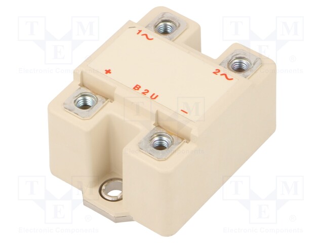 Single-phase bridge rectifier; Urmax: 1.2kV; If: 60A; Ifsm: 850A