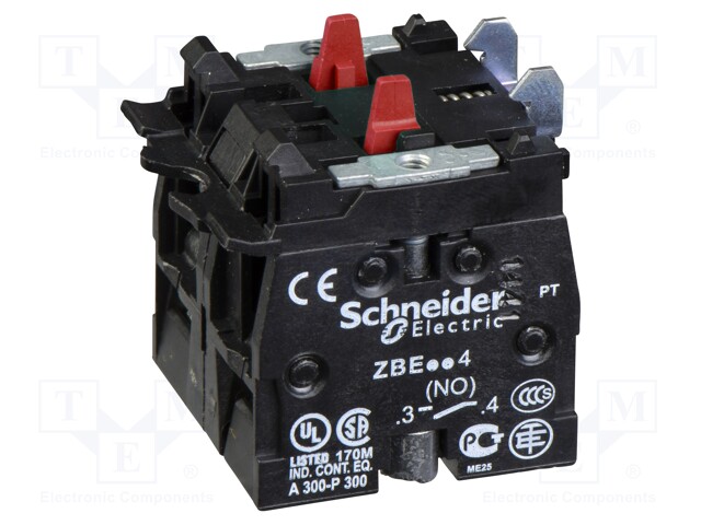 Contact block; 22mm; Harmony XB4; -40÷70°C; front fixing