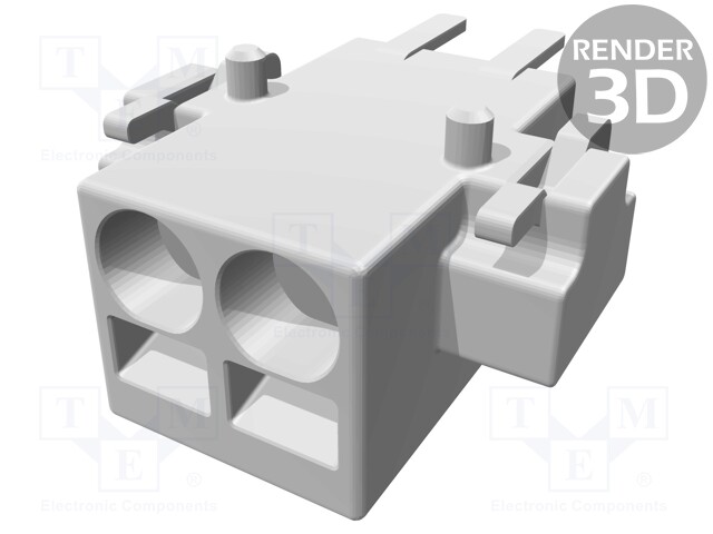 Connector: wire-board; female; PIN: 2; 2.54mm; Series: har-flexicon