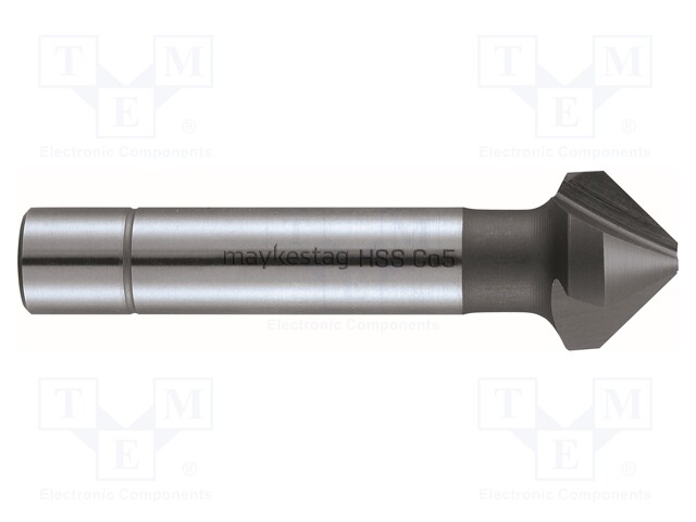 Countersink; high speed steel cobalt HSS-Co; Mounting: rod 5mm