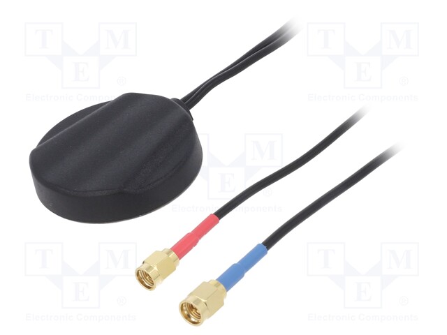 Antenna; GLONASS,GNSS,GPS,GSM,LTE; 1dBi,1.2dBi,2.1dBi,2.7dBi