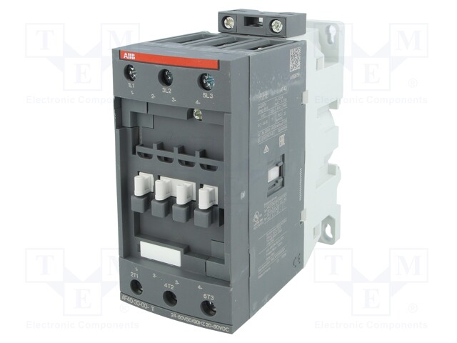 Contactor: 3-pole; NO x3; 24÷60VAC; 20÷60VDC; 40A; DIN,on panel; AF