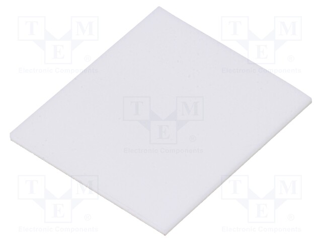 Heat transfer pad: ceramic; TO247; L: 20mm; W: 23mm; D: 1mm; 25W/mK