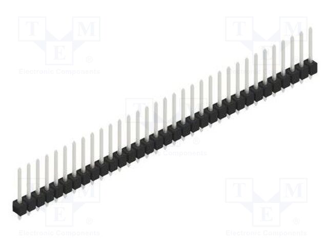 Connector: pin strips; pin header; male; PIN: 33; 2.54mm; THT; 1x33