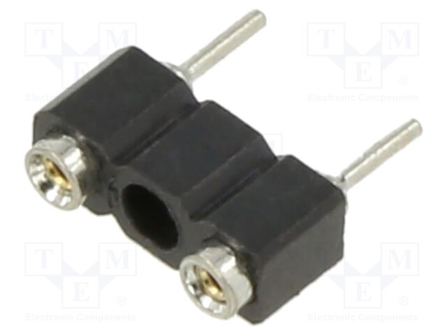 Fuse holder; THT; 6.3A; Mat: PPS,thermoplastic; UL94V-0; 5.08mm