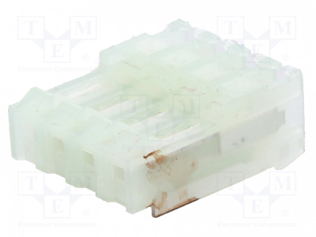Plug; wire-board; female; PIN: 4; 3.96mm; IDC; for cable; MAS-CON