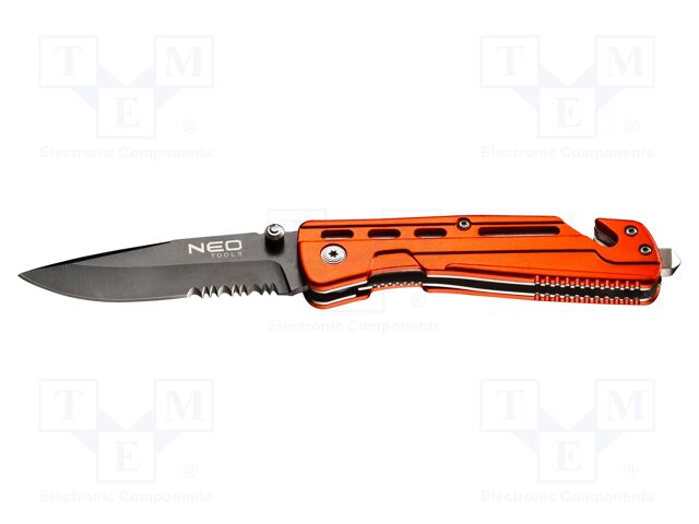 Knife; 200mm; locked blade; folding