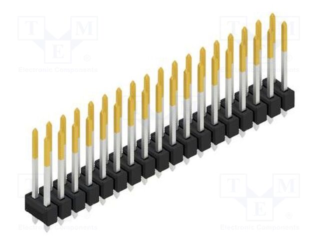 Connector: pin strips; pin header; male; PIN: 36; 2.54mm; THT; 2x18