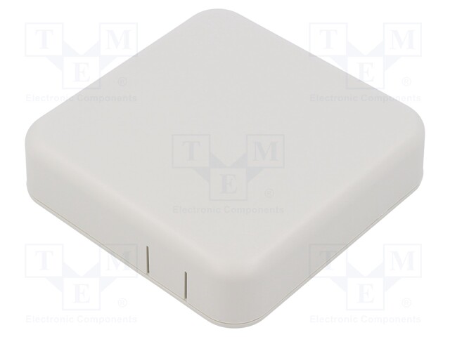 Enclosure: multipurpose; X: 80mm; Y: 80mm; Z: 20mm; ABS; grey
