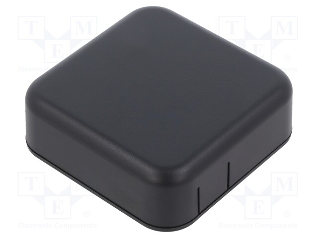 Enclosure: multipurpose; X: 60mm; Y: 60mm; Z: 20mm; ABS; black
