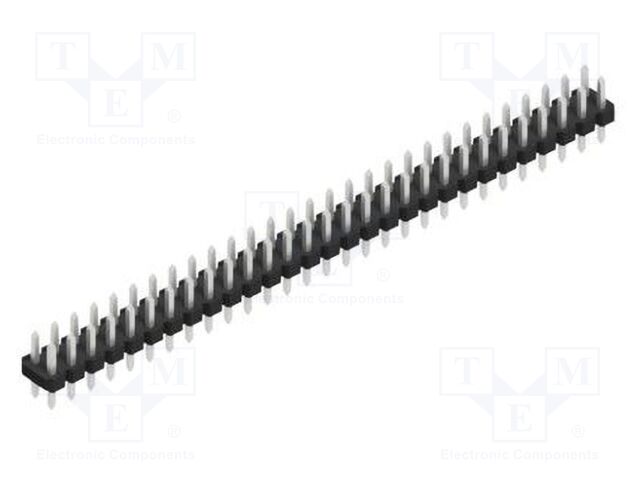 Connector: pin strips; pin header; male; PIN: 58; 2.54mm; THT; 2x29