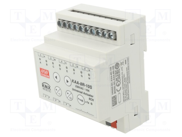 Universal controller; KAA; IP20; 21÷31VDC; SPST-NO; DIN; -30÷45°C
