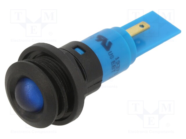 Indicator: LED; blue; 24VDC; 24VAC; Ø16mm