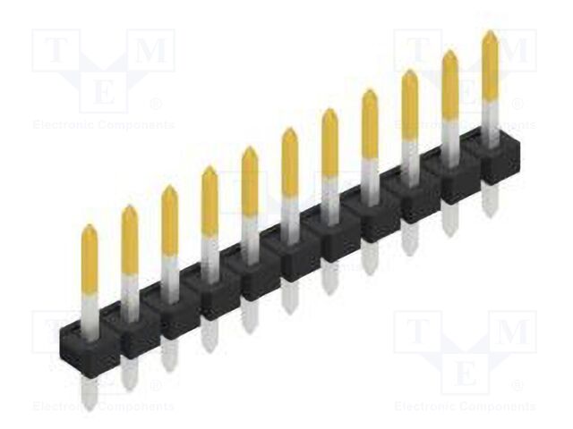Connector: pin strips; pin header; male; PIN: 11; 2.54mm; THT; 1x11