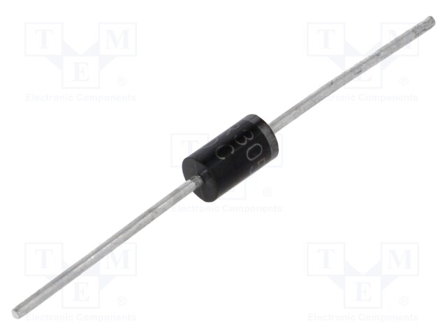 Diode: rectifying; THT; 400V; 3A; Ammo Pack; Ifsm: 150A; DO27; 75ns