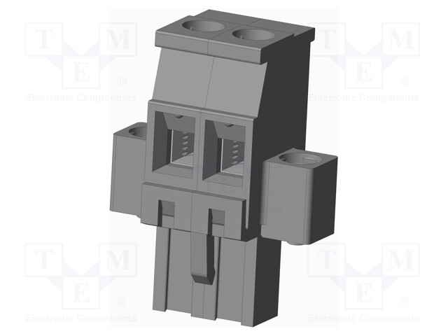 Connector: pluggable terminal block; plug; female; angled 90°
