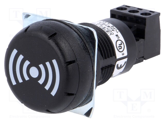 Signaller: sound; buzzer; 24VDC; 24VAC; Series: ESV; IP65