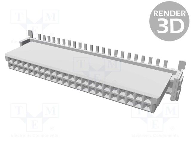 Connector: PCB to PCB; female; PIN: 44; 1.27mm; Series: har-flex