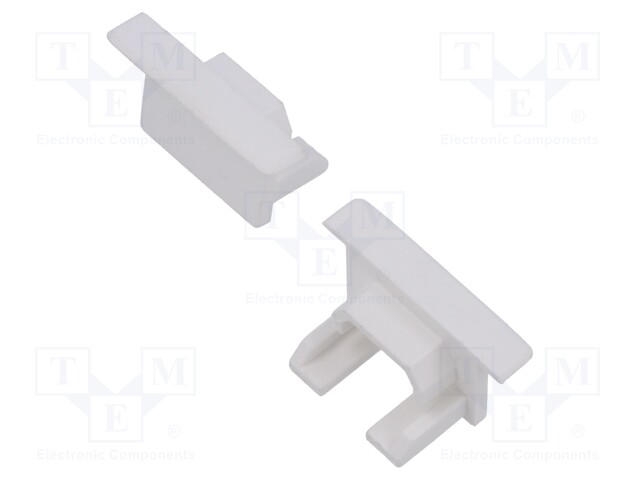 Cap for LED profiles; white; PDS-NK